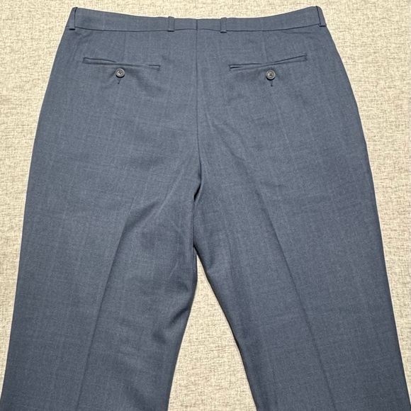 Perry Ellis Men’s Portofino Folio Flex Navy Blue Dress Pants Size 36x32 - Picture 3 of 3